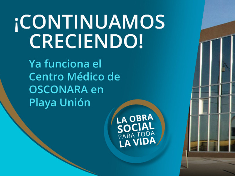 Continuamos creciendo en Osconara